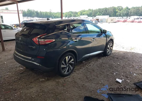 2015 Nissan Murano Platinum из США, поврежденный, VIN 5N1AZ2MH3FN213425